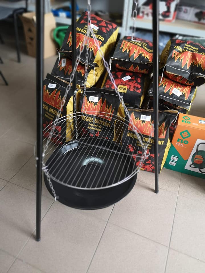 Grill i węgiel drzewny